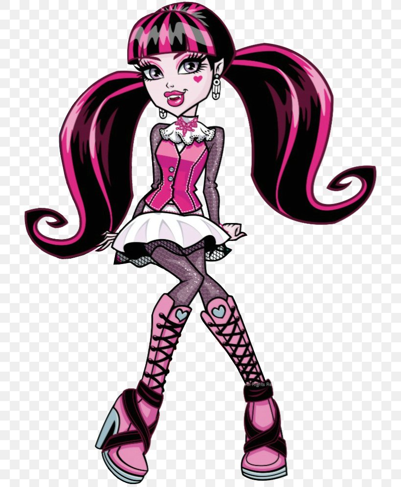 monster high draculaura cartoon