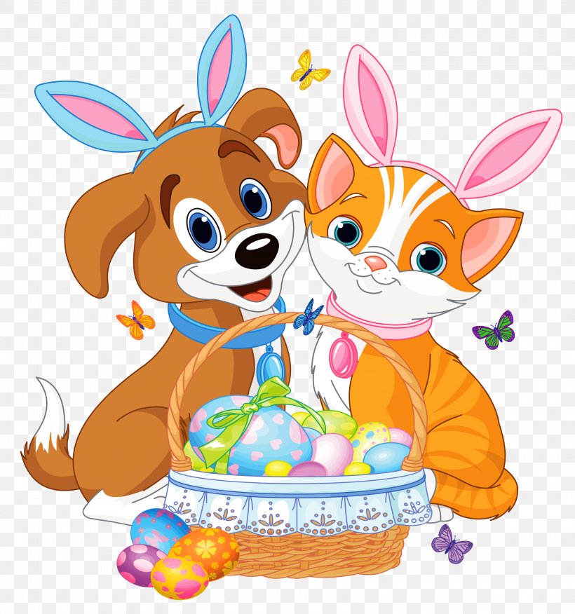 Easter Bunny Cat Dog Pet, PNG, 3180x3398px, Paper, Advertising, Art, Book, Carnivoran Download Free