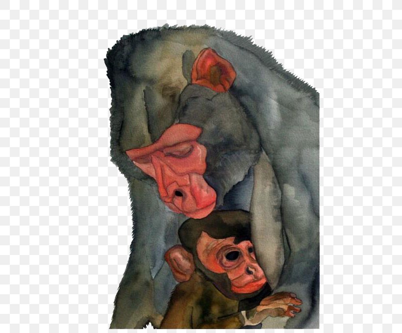 Gorilla Homo Sapiens Orangutan, PNG, 603x679px, Gorilla, Art, Cercopithecidae, Great Ape, Homo Sapiens Download Free