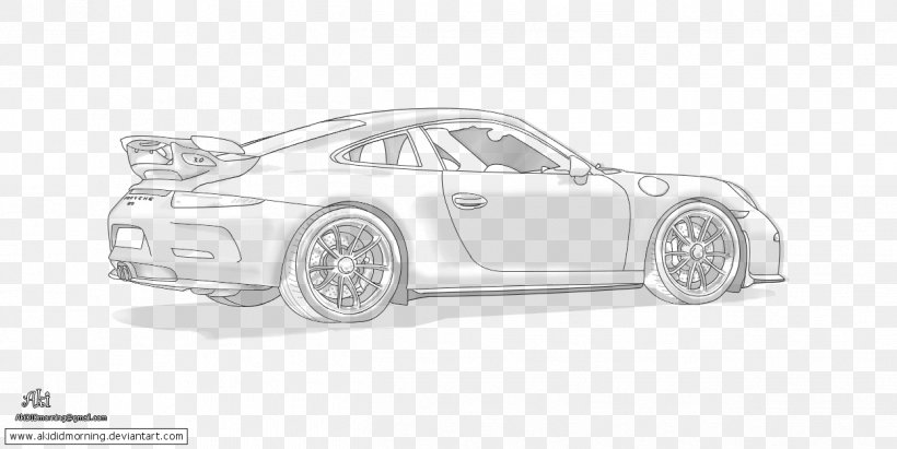 Porsche 911 GT3 Sports Car Art, PNG, 1248x626px, Porsche 911 Gt3, Art, Artist, Artwork, Automotive Design Download Free