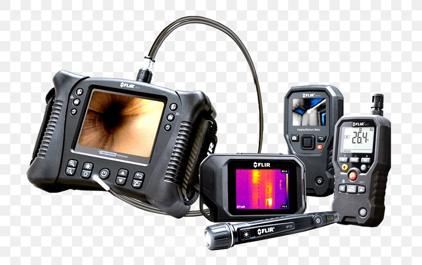 FLIR Systems Thermography Thermographic Camera Measuring Instrument Extech Instruments, PNG, 800x516px, Flir Systems, Camera, Camera Accessory, Electronic Test Equipment, Electronics Download Free