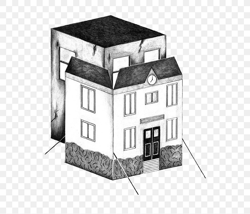 Illustration Drawing Architecture /m/02csf Design, PNG, 567x701px, Drawing, Architecture, Black And White, Building, Cartoon Download Free