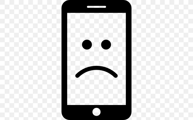 IPhone Emoticon Smartphone Smiley, PNG, 512x512px, Iphone, Black And White, Emoticon, Handheld Devices, Lg 840g Download Free