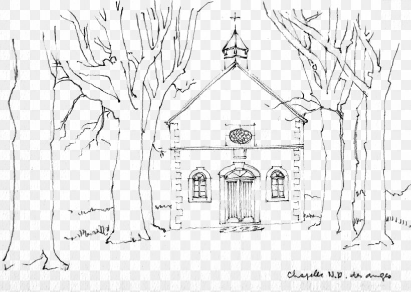 Church Line Art Architecture Sketch, PNG, 1000x711px, Church, Arch, Architecture, Area, Artwork Download Free
