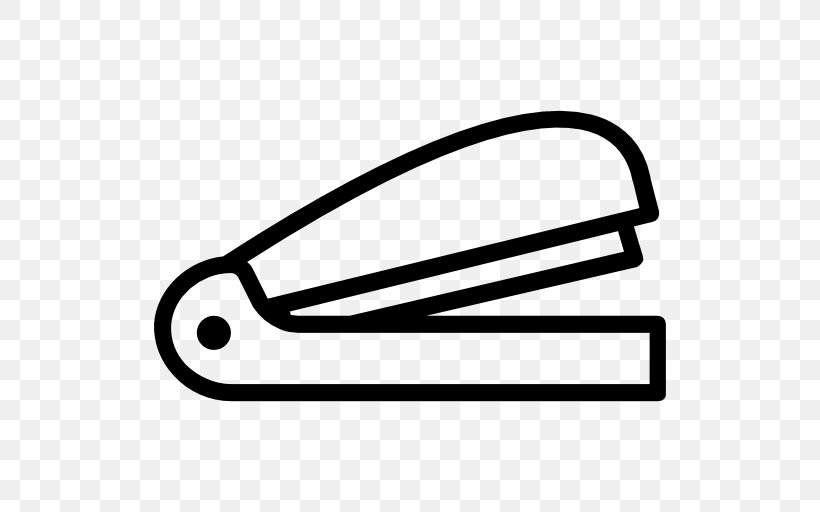 Stapler Office Supplies Tool Clip Art, PNG, 512x512px, Stapler, Black And White, Material, Nail Gun, Office Download Free