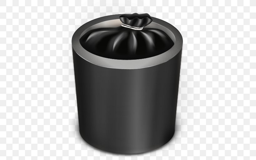 Recycling Bin Waste Container Icon, PNG, 512x512px, Waste, Black And White, Com, Cylinder, Google Chrome App Download Free