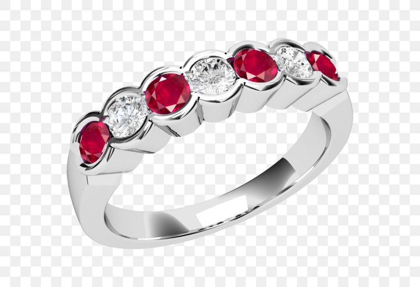 Ruby Eternity Ring Wedding Ring Diamond Cut, PNG, 560x560px, Ruby, Body Jewelry, Brilliant, Diamond, Diamond Cut Download Free