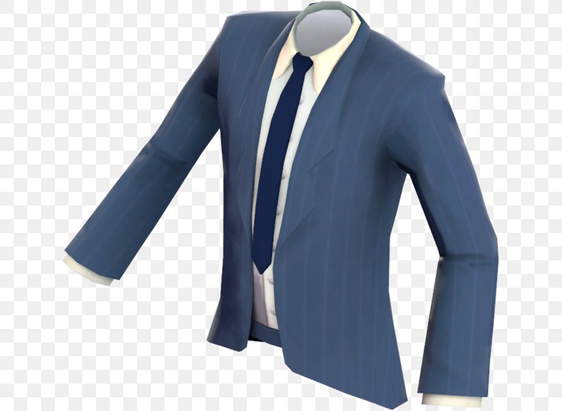 Blazer Team Fortress 2 Garry's Mod Clothing Suit, PNG, 639x600px, Blazer, Blue, Business Casual, Button, Casual Wear Download Free