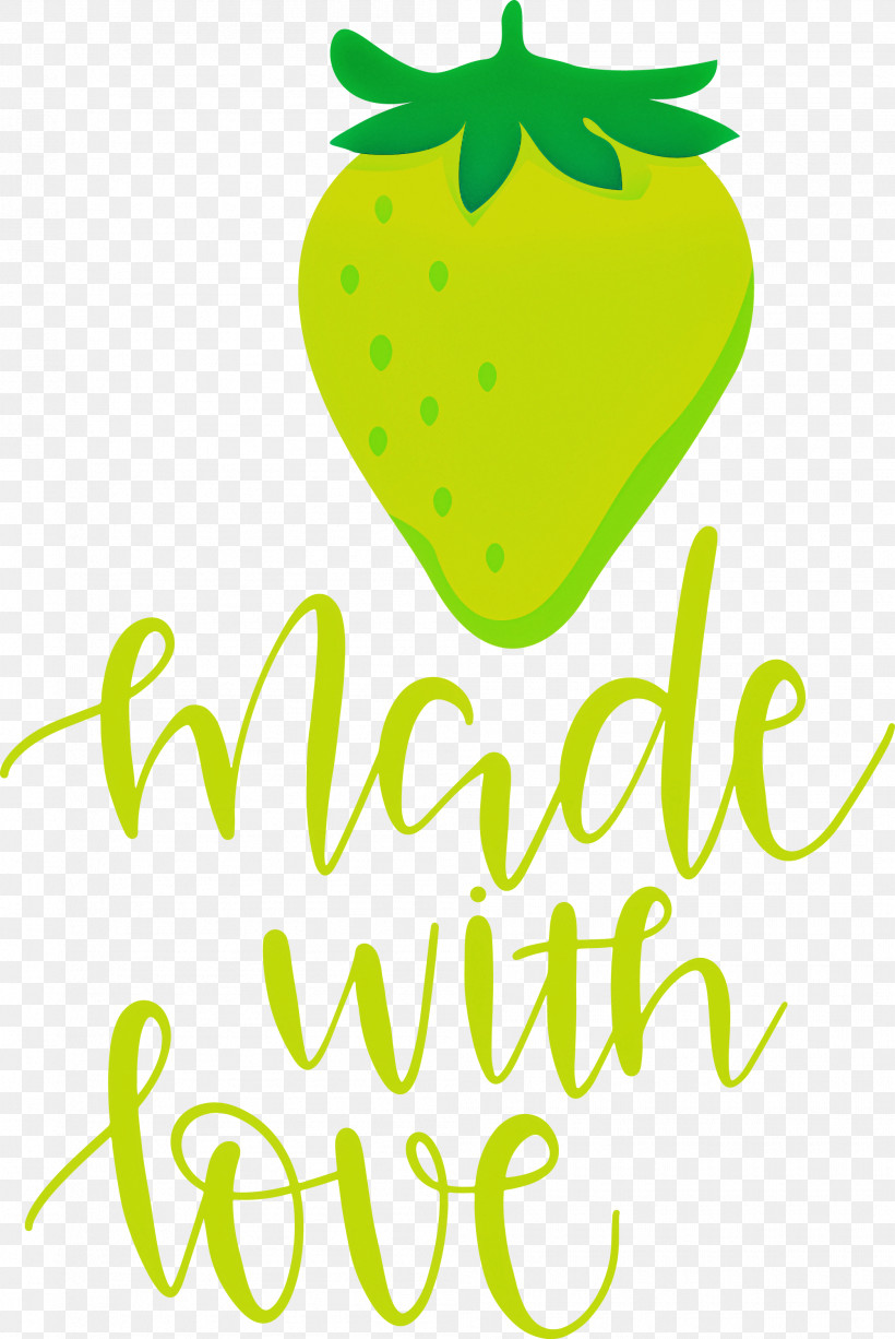 Made With Love Food Kitchen, PNG, 2005x3000px, Made With Love, Flower, Food, Fruit, Green Download Free