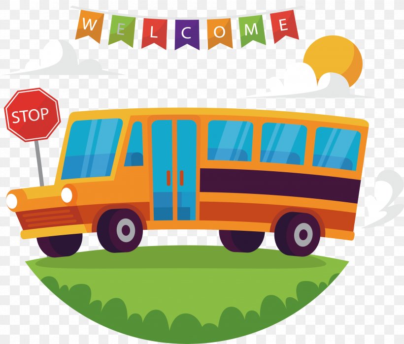 School Bus School Bus, PNG, 3367x2872px, Bus, Designer, First Day Of School, Mode Of Transport, Motor Vehicle Download Free