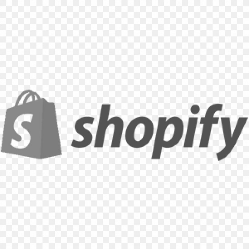 Shopify Web Development E-commerce Expert Business, PNG, 1024x1024px, Shopify, Area, Black, Black And White, Brand Download Free