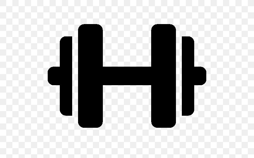 Dumbbell Barbell, PNG, 512x512px, Dumbbell, Barbell, Black And White, Fitness Centre, Logo Download Free
