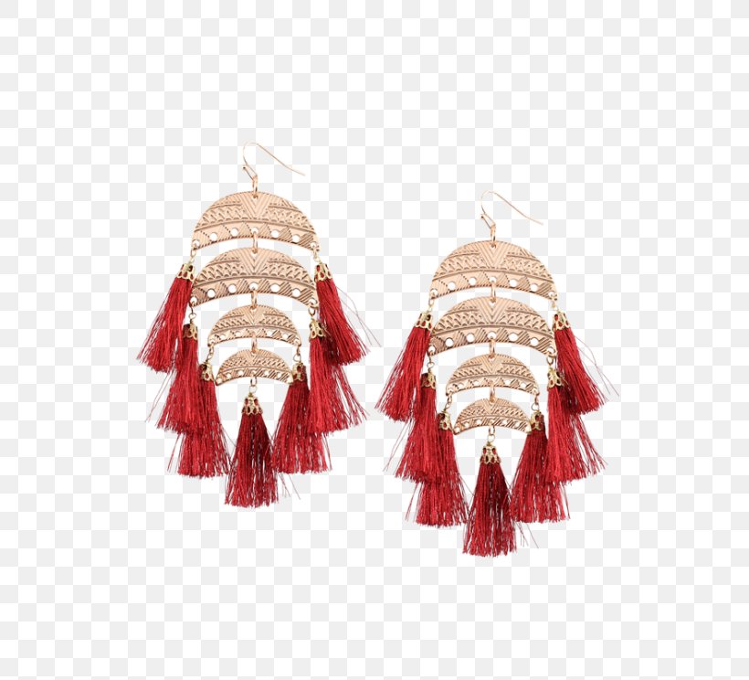 Earring Clothing Accessories Bead Redbox Jewellery, PNG, 558x744px, Earring, Bag, Bead, Christmas Decoration, Christmas Ornament Download Free