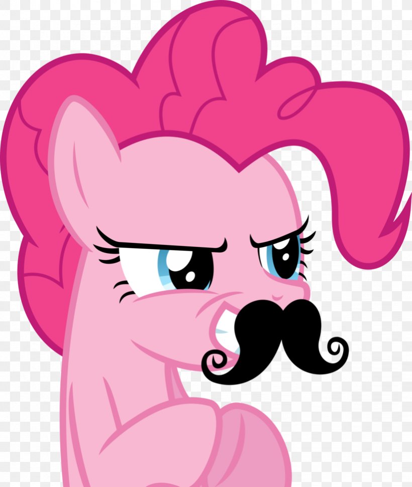 Pinkie Pie Applejack Rarity Twilight Sparkle Moustache, PNG, 821x972px, Watercolor, Cartoon, Flower, Frame, Heart Download Free