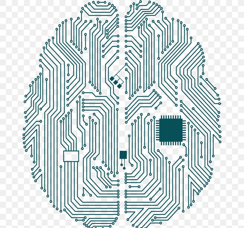 Electronic Circuit Brain Integrated Circuits & Chips Printed Circuit Board, PNG, 669x768px, Electronic Circuit, Area, Artificial Intelligence, Black And White, Brain Download Free