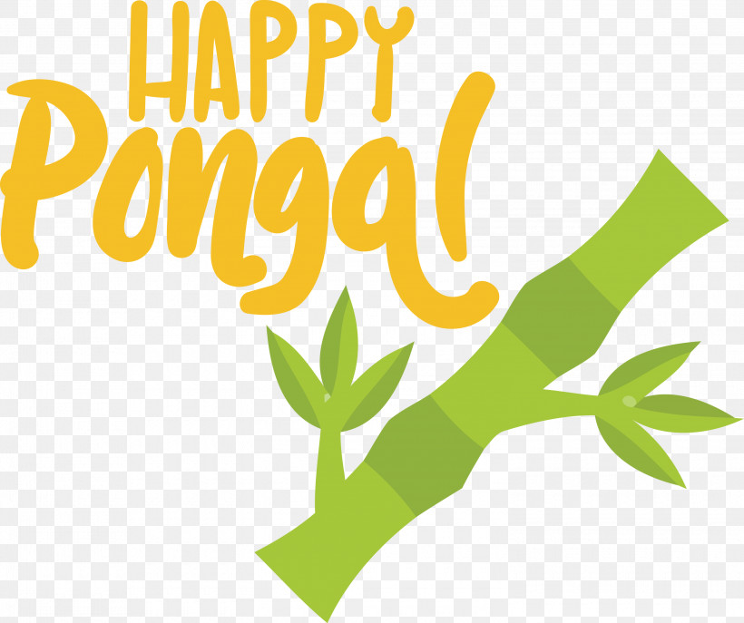 Pongal Happy Pongal Harvest Festival, PNG, 3000x2514px, Pongal, Happy Pongal, Harvest Festival, Leaf, Logo Download Free