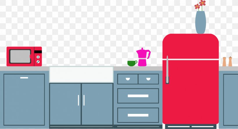 Kitchen Utensil Illustration, PNG, 1667x904px, Kitchen, Flat Design, Furniture, Kitchen Cabinet, Kitchen Utensil Download Free