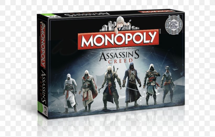 Monopoly Junior Assassin's Creed Syndicate Assassin's Creed Rogue Ezio Auditore, PNG, 1024x653px, Monopoly, Board Game, Brand, Ezio Auditore, Game Download Free