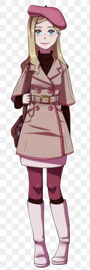 Ace Attorney - Outerwear Costume Design Human Hair Color PNG