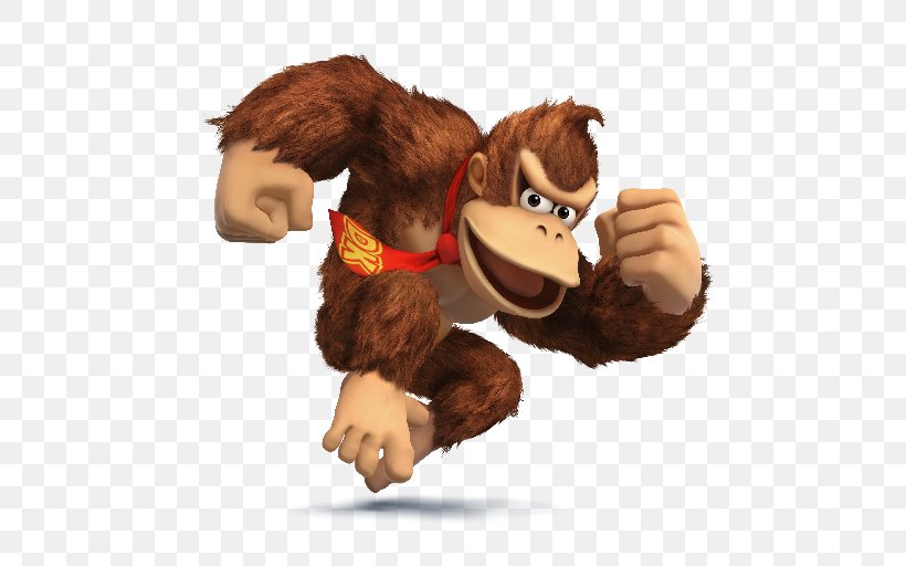 Super Smash Bros. For Nintendo 3DS And Wii U Super Smash Bros. Brawl Donkey Kong, PNG, 512x512px, Super Smash Bros Brawl, Donkey Kong, Fur, Mario, Mario Series Download Free