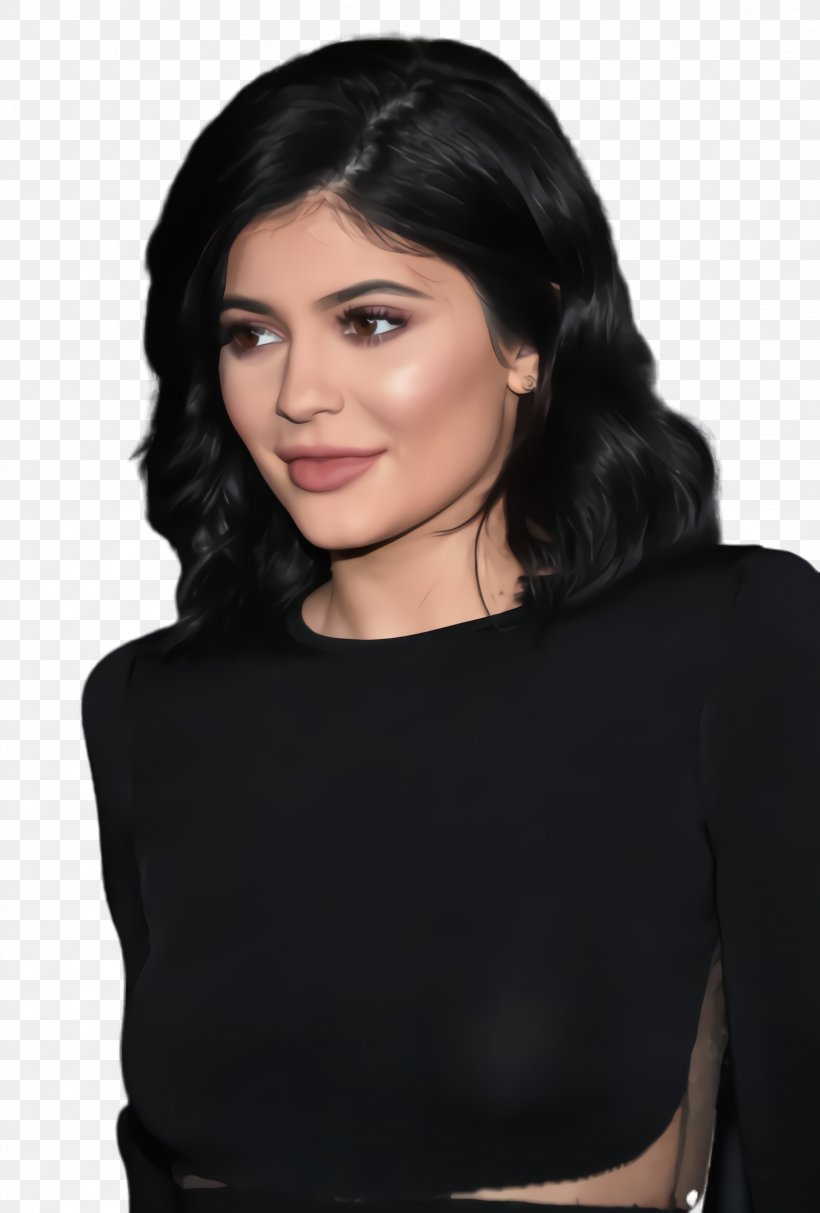 Cartoon Nature Background, PNG, 1644x2432px, Kylie Jenner, Black Hair, Blouse, Botched, Brown Hair Download Free