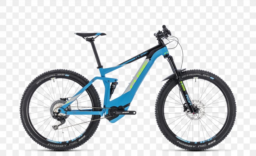 Electric Bicycle Cube Bikes Mountain Bike Electricity, PNG, 2500x1525px, 2018, Electric Bicycle, Automotive Exterior, Automotive Tire, Automotive Wheel System Download Free