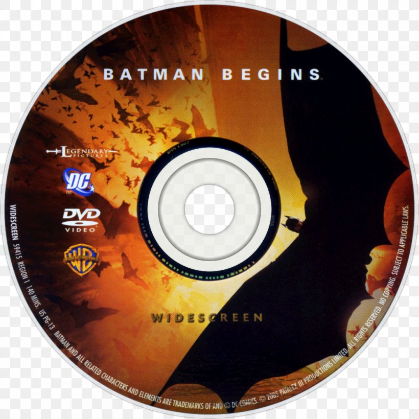 Batman Compact Disc DVD Blu-ray Disc 0, PNG, 1000x1000px, 2005, Batman, Batman Begins, Bluray Disc, Compact Disc Download Free