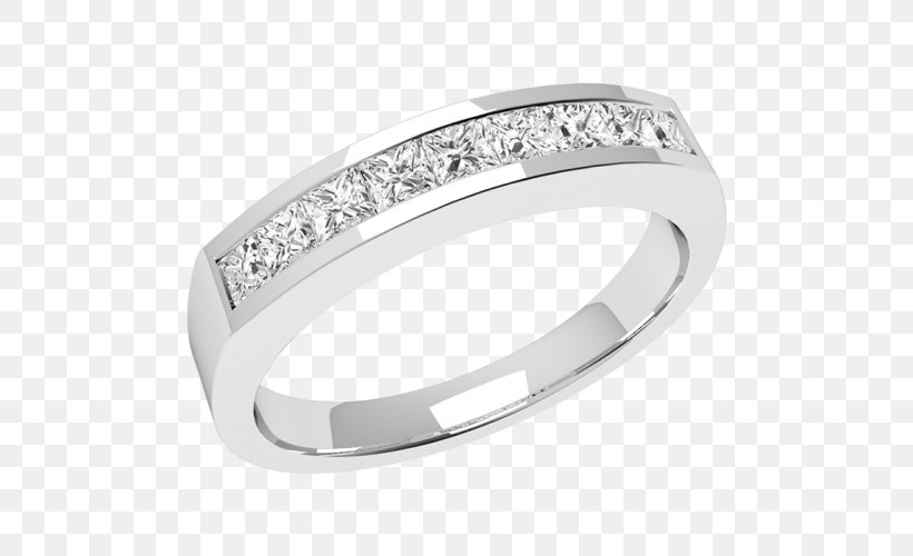 Eternity Ring Diamond Cut Princess Cut, PNG, 500x500px, Ring, Body Jewellery, Body Jewelry, Colored Gold, Cut Download Free