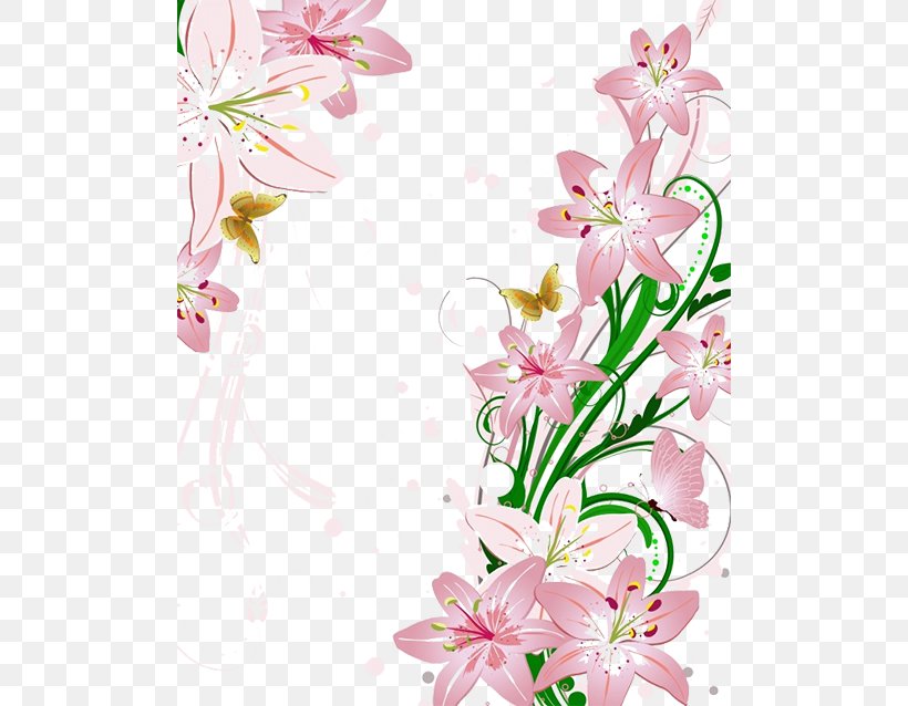 Flower, PNG, 500x638px, Flower, Blossom, Branch, Cherry Blossom, Cut Flowers Download Free