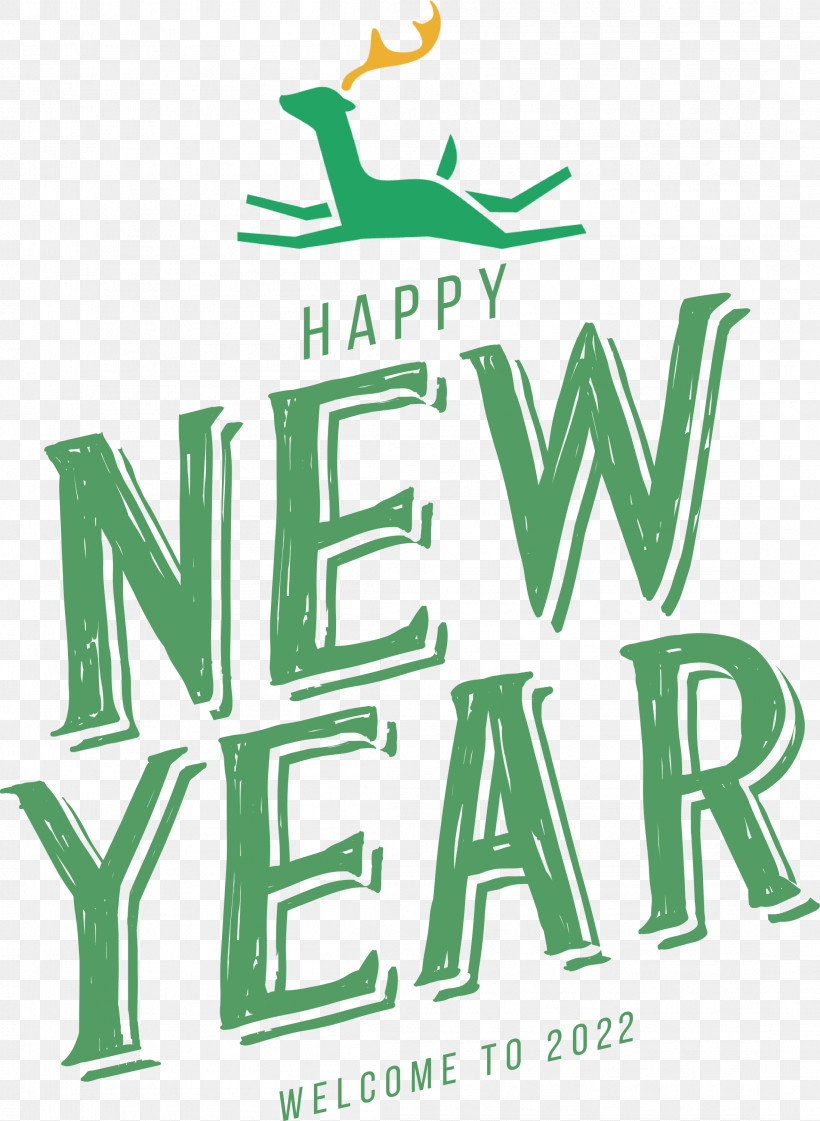Happy New Year 2022 2022 New Year 2022, PNG, 2194x3000px, Logo, Behavior, Green, Human, Meter Download Free