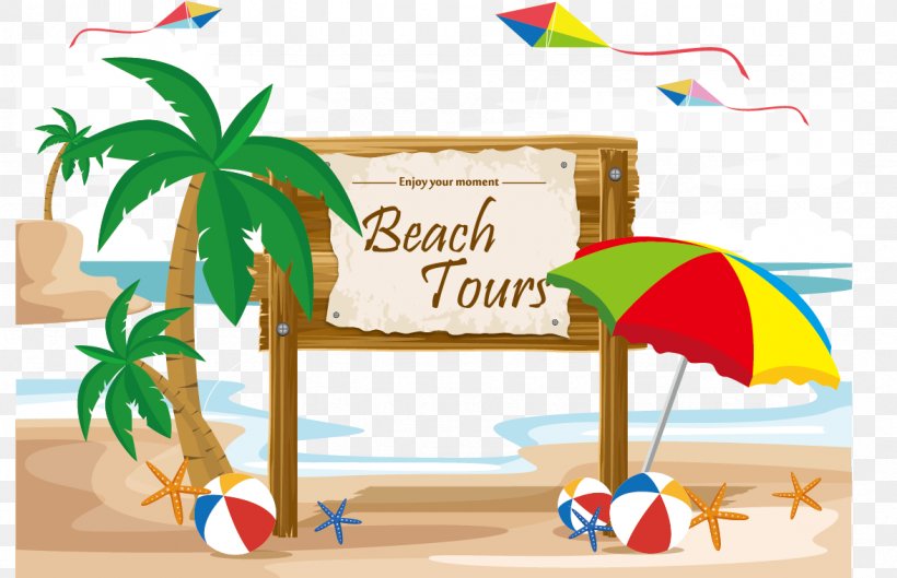Vector Graphics Illustration Clip Art Design, PNG, 1176x760px, Beach, Palm Tree, Summer, Vacation Download Free
