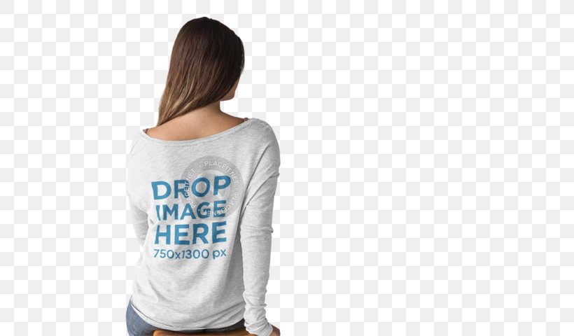 Long-sleeved T-shirt Long-sleeved T-shirt Clothing Mockup, PNG, 640x480px, Tshirt, Advertising, Brand, Clothing, Fashion Design Download Free