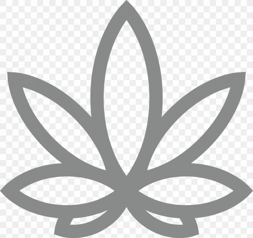 Medical Cannabis Clip Art, PNG, 865x816px, Cannabis, Black And White, Cannabis Shop, Dispensary, Flower Download Free