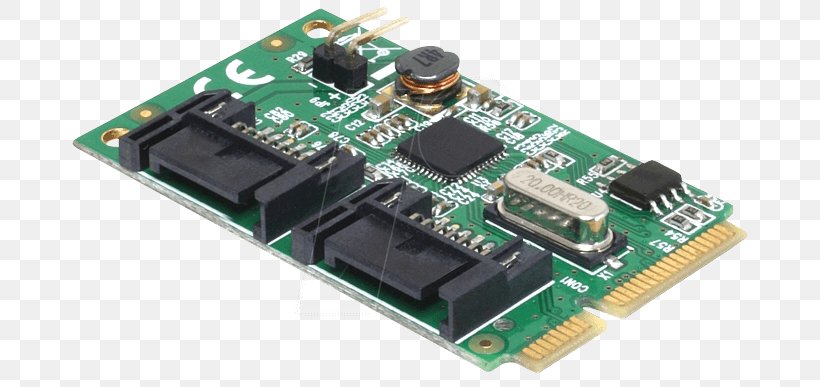 Mini PCI Serial ATA PCI Express Controller Input/output, PNG, 691x387px, Mini Pci, Bit, Circuit Component, Computer, Computer Component Download Free