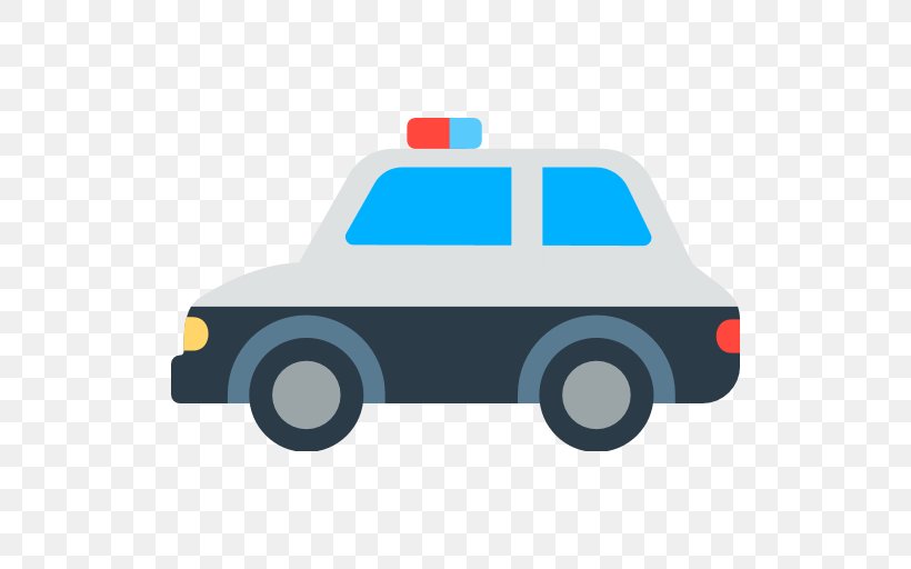 Police Car Emoji Police Officer, PNG, 512x512px, Car, Automotive Design, Campervans, Electric Blue, Emoji Download Free