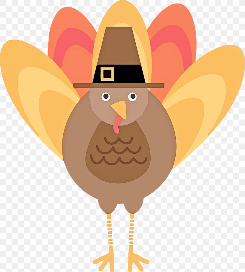 Thanksgiving Turkey, PNG, 2834x3147px, Thanksgiving Turkey, Bird, Cartoon, Chicken, Rooster Download Free