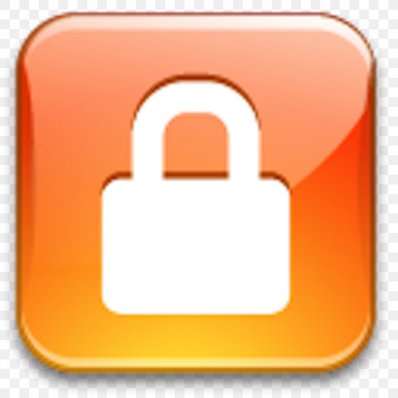 Lock, PNG, 1024x1024px, Lock, Lock Screen, Orange, Padlock, Rectangle Download Free