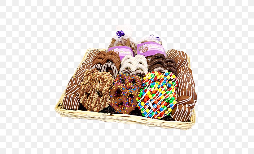 Food Gift Baskets All City Candy Mentor Chocolate Pretzel, PNG, 500x500px, Food Gift Baskets, Basket, Candy, Chocolate, Commodity Download Free