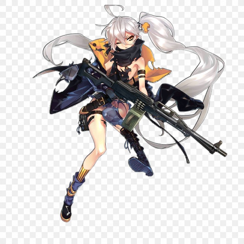 Girls' Frontline PKP Pecheneg Machine Gun Heckler & Koch UMP Heckler & Koch MG5, PNG, 1024x1024px, Watercolor, Cartoon, Flower, Frame, Heart Download Free