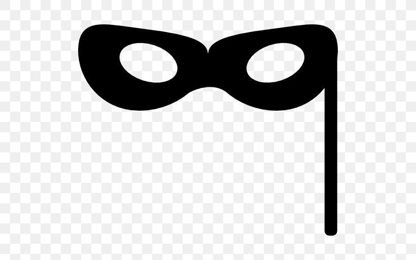 Mask Blindfold Eye Clip Art, PNG, 512x512px, Mask, Black And White, Blindfold, Eye, Eyewear Download Free