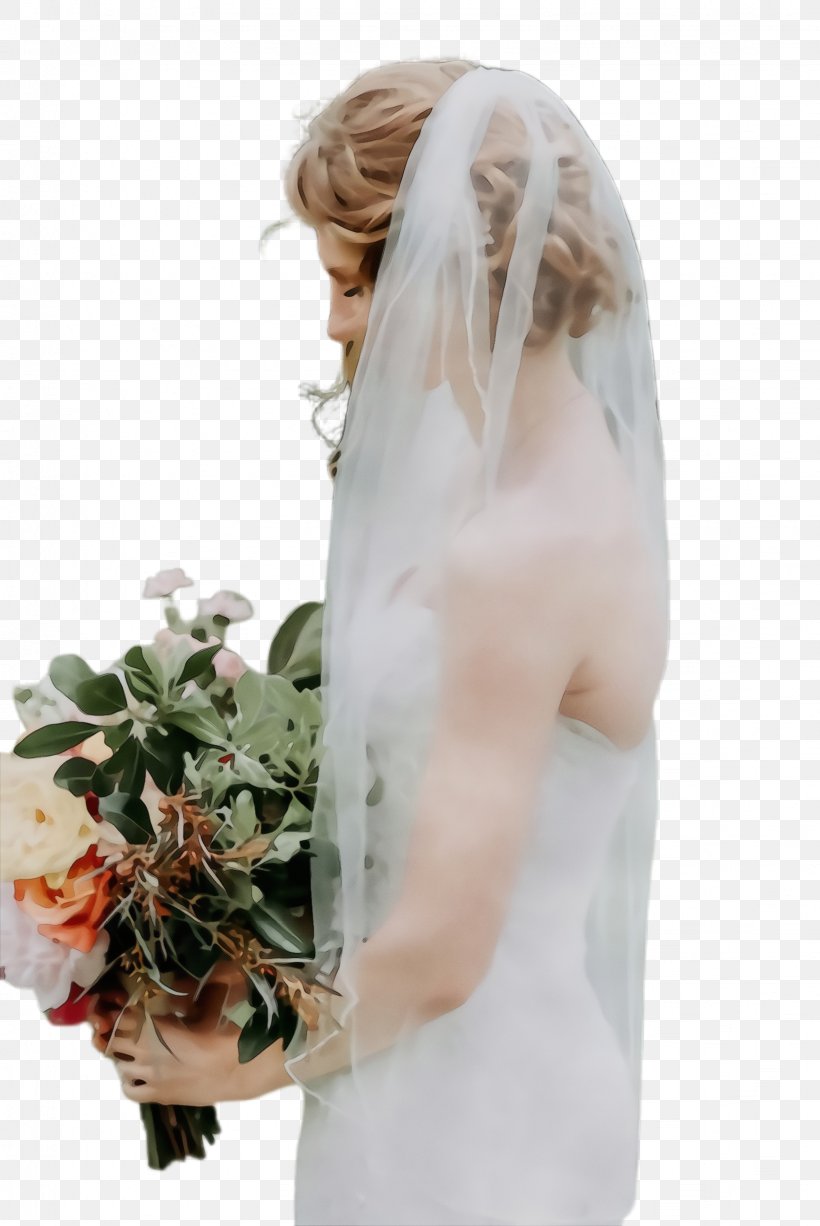 Wedding Dress, PNG, 1636x2448px, Watercolor, Bridal Accessory, Bridal Veil, Bride, Dress Download Free
