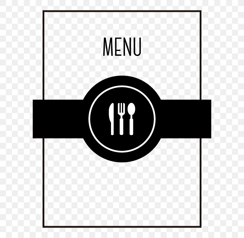 Cafe Menu Restaurant Icon, PNG, 600x800px, Cafe, Area, Black, Black And White, Brand Download Free