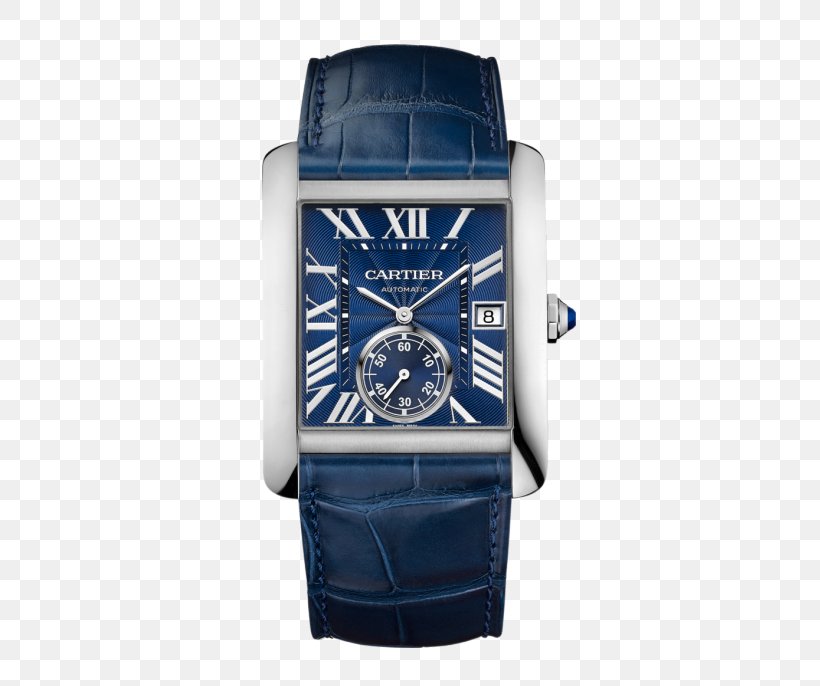 Cartier Tank Watch Jewellery Movement, PNG, 512x686px, Cartier Tank, Automatic Watch, Blue, Brand, Bucherer Group Download Free