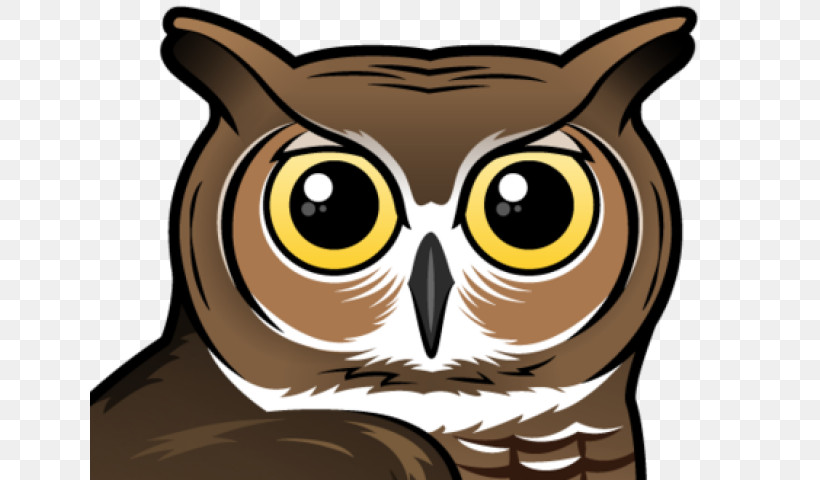 Owl Bird Bird Of Prey Eastern Screech Owl Cartoon, PNG, 640x480px, Owl, Bird, Bird Of Prey, Brown, Cartoon Download Free