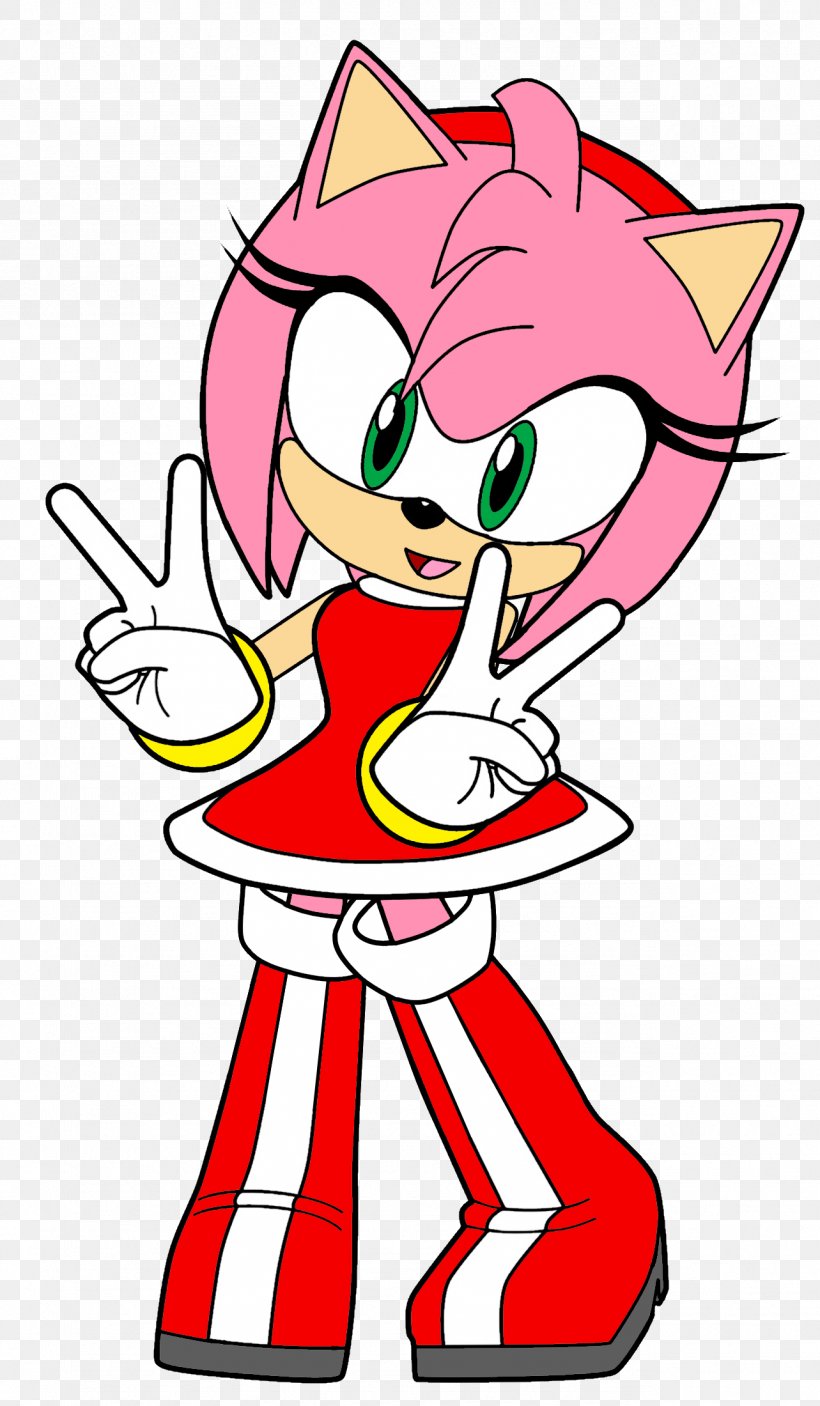 Sonic Heroes Amy Rose Sonic Chaos Shadow The Hedgehog Sonic The Hedgehog, PNG, 1283x2200px, Watercolor, Cartoon, Flower, Frame, Heart Download Free