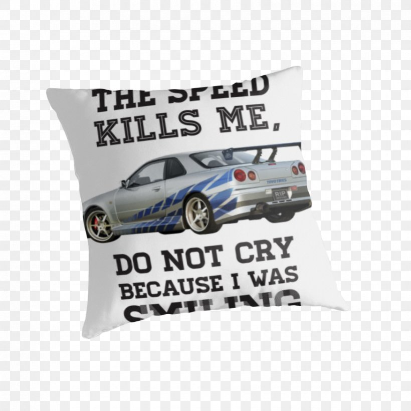T-shirt Brian O'Conner Hoodie Nissan GT-R, PNG, 875x875px, 2 Fast 2 Furious, Tshirt, Brand, Cushion, Hoodie Download Free