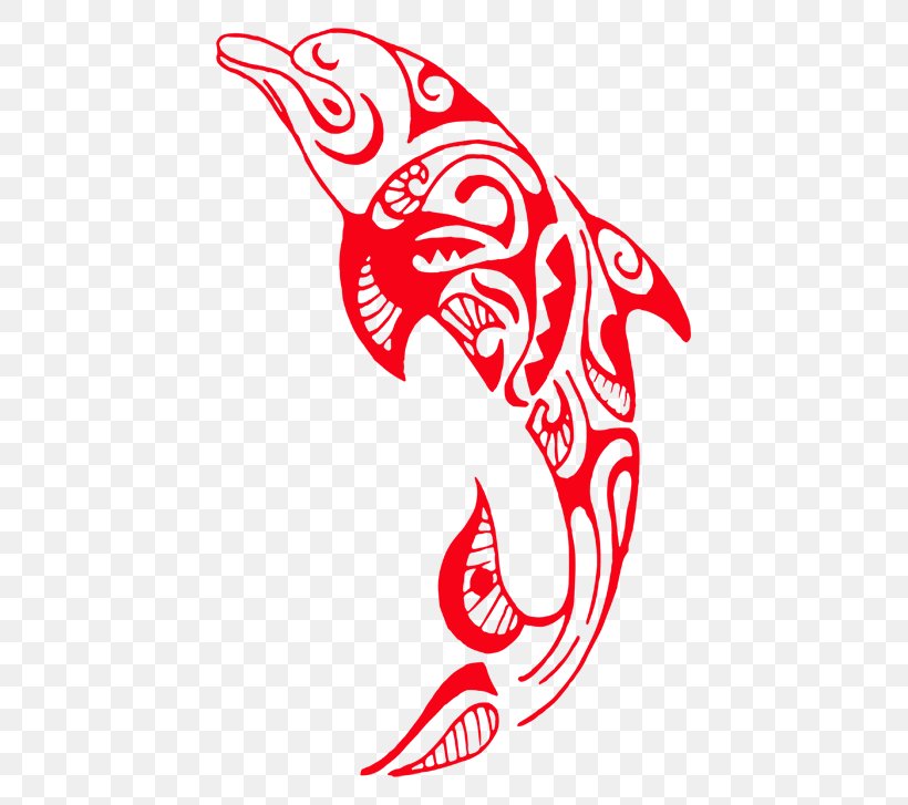 Tattoo Dolphin Polynesia Māori People Porpoise, PNG, 727x727px, Tattoo, Area, Art, Black And White, Decal Download Free