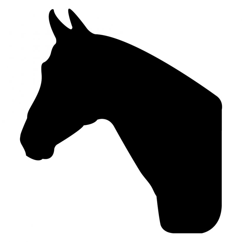 American Quarter Horse Arabian Horse Silhouette Clip Art, PNG, 1000x1000px, American Quarter Horse, Arabian Horse, Black, Black And White, Carnivoran Download Free