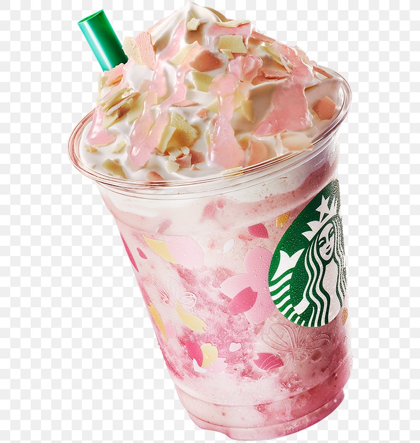 Coffee Latte Tea Starbucks Drink, PNG, 560x865px, Coffee, Cherry Blossom, Cinnamon Roll, Cream, Dairy Product Download Free