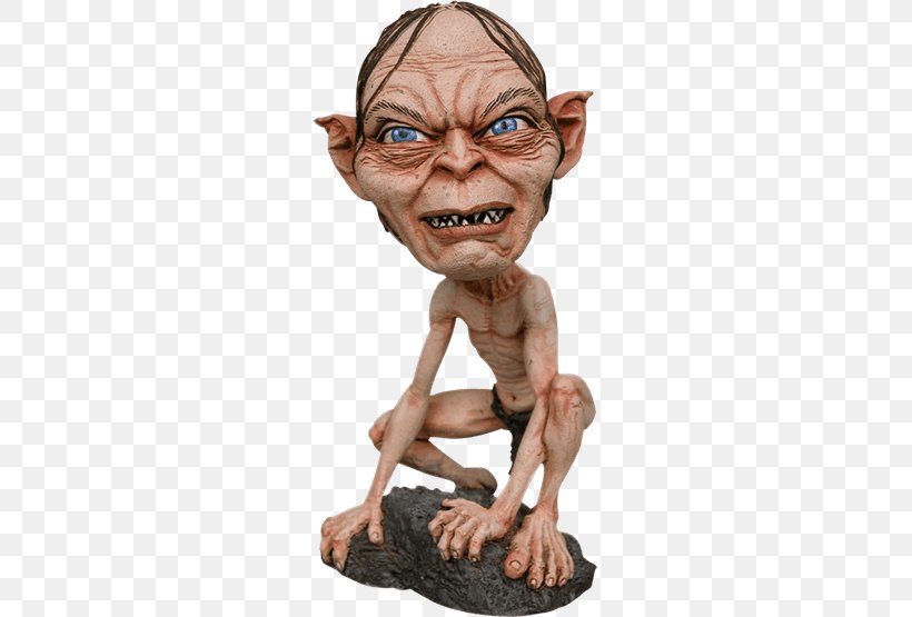 Gollum The Lord Of The Rings: The Fellowship Of The Ring Legolas Aragorn, PNG, 555x555px, Gollum, Aragorn, Balrog, Bobblehead, Character Download Free